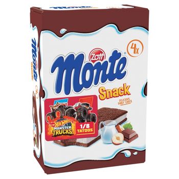 Zott Monte Snack Ciastko z kremem 116 g (4 x 29 g)