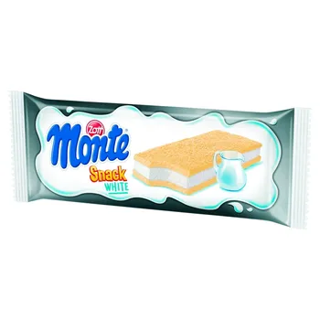 Zott Monte White Snack Ciastko z kremem mlecznym 29 g