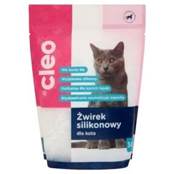 Żwirek Silikonowy Cleo 3,8l
