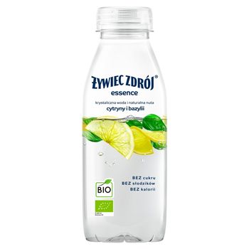Żywiec Zdrój essence Napój niegazowany BIO o smaku cytryny i bazylii 400 ml