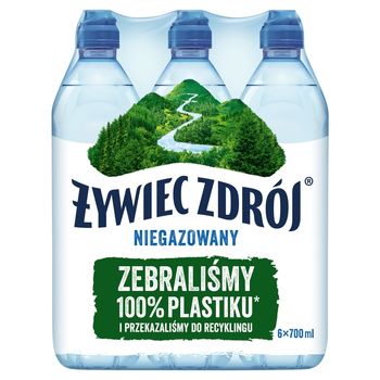 Żywiec Zdrój Niegazowany Woda źródlana 6 x 700 ml