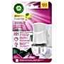 Air Wick Essential Oils Elektryczny odświeżacz i wkład księżycowa lilia otulona satyną 19 ml