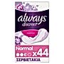 Always Discreet Normal Wkładki na nietrzymanie moczu x44, do stosowania przy nietrzymaniu moczu