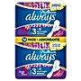 Always Platinum Day & Night (rozmiar 3) – Podpaski ze skrzydełkami – 12 sztuk