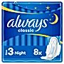 Always Podpaski ze skrzydełkami Classic Night (rozmiar 3) x8