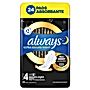 Always Ultra Podpaski Secure Night (rozmiar 4) ze skrzydełkami x24
