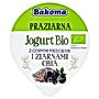 Bakoma Praziarna Jogurt Bio z czarnymi porzeczkami i ziarnami chia 140 g