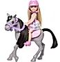 Barbie  Chelsea Lalka + kucyk