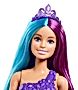 Barbie Dreamtopia Fantazja Długie włosy Lalka syrenka