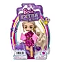 Barbie Extra Minis Mała lalka Różowy stój/Blond włosy + korona HJK67