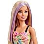 Barbie Fashionistas Lalka Sukienka geometryczny wzór HBV22