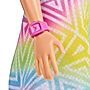 Barbie Fashionistas Lalka Sukienka geometryczny wzór HBV22