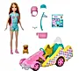 Barbie Gokart Stacie pojazd filmowy i lalka HRM08