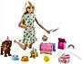 Barbie Lalka przyjęcie dla szczeniaczków