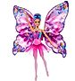 Barbie Motylkowa Baletnica Lalka 2w1