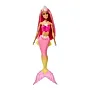 Barbie Syrenka podstawowa Lalka Różowo-żółty ogon HGR11
