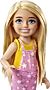 Barbie Zestaw lalka Chelsea kemping ze śpiworem HDF77