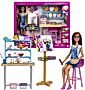 Barbie Zestaw Pracownia Artystyczna z lalką i akcesoriami HCM85