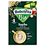 BoboVita Bio Kaszka bezmleczna pełnoziarnista wielozbożowa z bananem i truskawką po 8 miesiącu 200 g