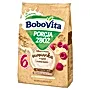 BoboVita Porcja zbóż Delikatna mleczna owsianka z ryżem malina-banan po 6 miesiącu 210 g
