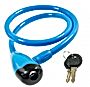 BOTTARI Zapięcie rowerowe SECURITY LOCK 1000 mm x 12mm niebieskie