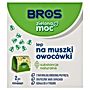 Bros Zielona moc Lep na muszki owocówki 2 sztuki + płyn wabiący 40 ml