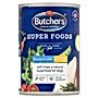 Butcher's Super Foods Karma dla dorosłych psów kawałki w galaretce z kurczakiem i flaczkami 400 g