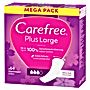 Carefree Plus Large Wkładki higieniczne bezzapachowe 64 sztuki