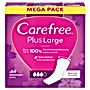 Carefree Plus Large Wkładki higieniczne bezzapachowe 64 sztuki