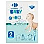 Carrefour Baby Pieluchy 2 Mini 3-6 kg 60 sztuk