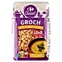 Carrefour Classic Groch żółty łuskany połówki 450 g