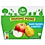 Carrefour Classic Mus jabłkowo-gruszkowy 400 g (4 x 100 g)
