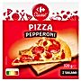 Carrefour Classic Pizza pepperoni z salami 320 g