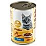 Carrefour Companino Vitalive Karma dla kotów mięsne kawałki w galarecie z rybą 400 g