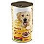 Carrefour Companino Vitalive Karma dla psów mięsne kawałki w sosie z wołowiną z warzywami 1240 g