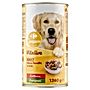 Carrefour Companino Vitalive Karma dla psów mięsne kawałki w sosie z wołowiną z warzywami 1240 g