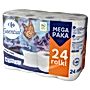 Carrefour Essential Papier toaletowy 24 rolki