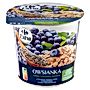 Carrefour Extra Owsianka z pełnego ziarna owsa chia i czarna jagoda 65 g
