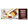 Carrefour Extra Rolada lodowa smak waniliowo-czekolodowo-toffi z polewą o smaku czekoladowym 1 l