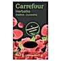 Carrefour Herbatka malina - żurawina 40 g (20 torebek)