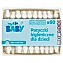 Carrefour my Baby Patyczki higieniczne dla dzieci 60 sztuk
