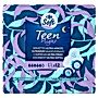 Carrefour Soft Teen Night Ultracienkie podpaski na noc ze skrzydełkami 12 sztuk