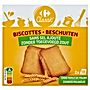 Carrefour Classic Sucharki pszenne bez dodatku soli 300 g