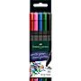 Cienkopisy Grip 5 kol. podstawowych Faber-Castell