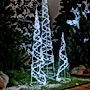 EuroHIT Dekoracja stożek 50 LED, 90 cm