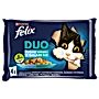 Felix Duo Karma dla kotów rybne smaki w galaretce 340 g (4 x 85 g)