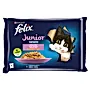 Felix Fantastic Junior Karma dla kociąt wybór smaków w galaretce 340 g (4 x 85 g)