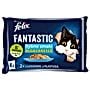 Felix Fantastic Karma dla kotów rybne smaki w galaretce 340 g (4 x 85 g)