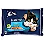 Felix Fantastic Karma dla kotów rybne smaki w galaretce 340 g (4 x 85 g)