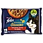 Felix Sensations Sauce Karma dla kotów wiejskie smaki w sosie 340 g (4 x 85 g)